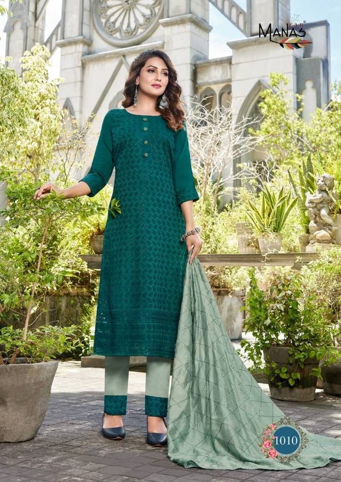 Bombay Schffli vol 2 Manas Fab Regular Wear Wholesale Designer Salwar Suits Catalog